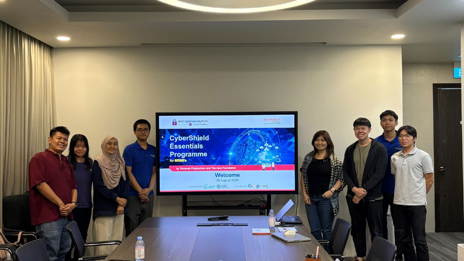 Temasek Polytechnic Students Step In to Strengthen MSME Cybersecurity